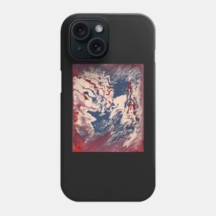 Fluid - Arcrylic Painting on Canvas Phone Case