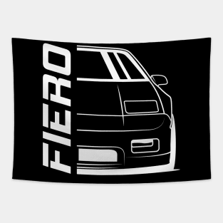 Front Fiero Racing Tapestry