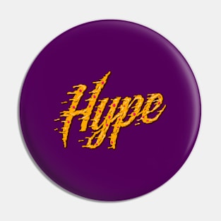 Hype Melting yellow Pin