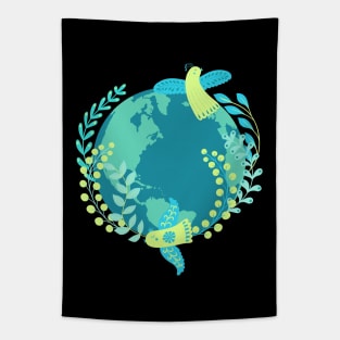 Love The Earth Tapestry