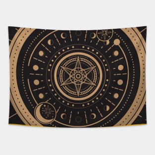 Celestial Magic Circle 2 Tapestry