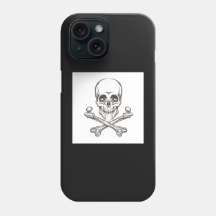 Skull and Bones Phone Case