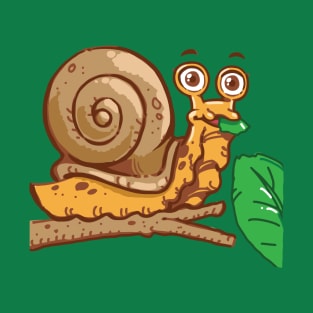 Cartoon Snail T-Shirt