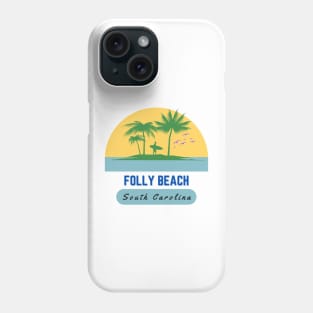 Folly Beach South Carolina Phone Case