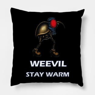 Weevil Stay Warm Pillow