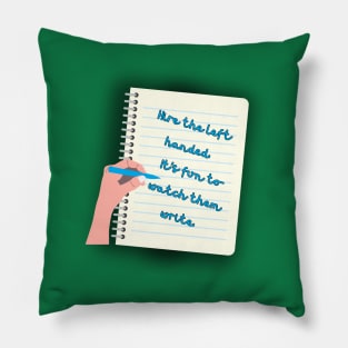 Lefties Pillow