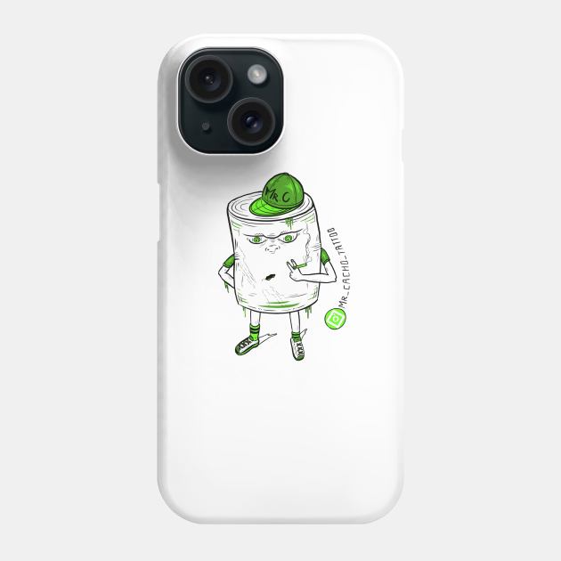 Toilet paper smoke too Phone Case by Mister Cacho