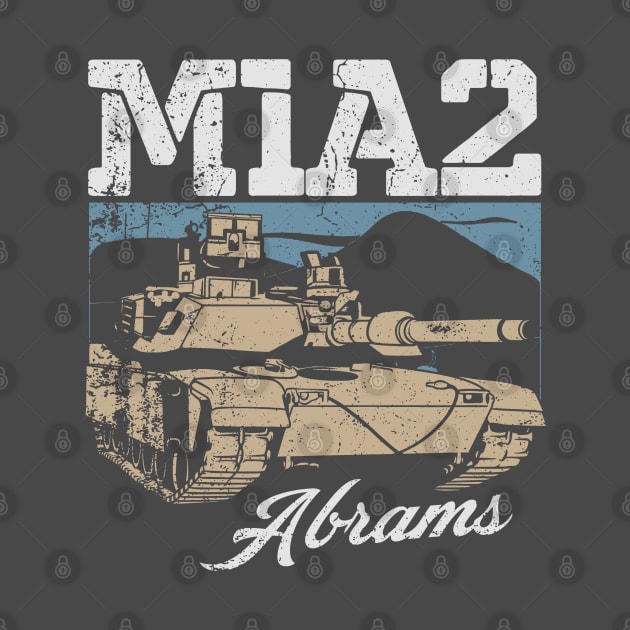 M1A2 Abrams - American Desert Storm Tank by Distant War