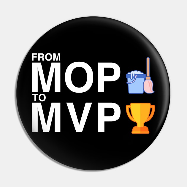 From MOP to MVP White Pin by felixbunny