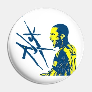 Copy of Fenerbahçe Alex de Souza themed graphic design Pin