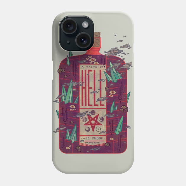 Hellbrew Phone Case by againstbound