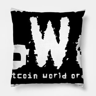 Bitcoin World Order Pillow