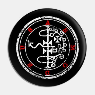 Asmodeus Sigil Pin