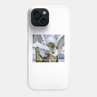 Musical snow angel Phone Case