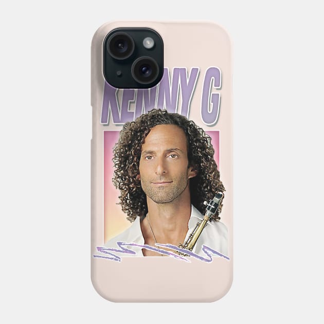 Kenny G / 90s Aesthetic Fan Art Design Phone Case by DankFutura