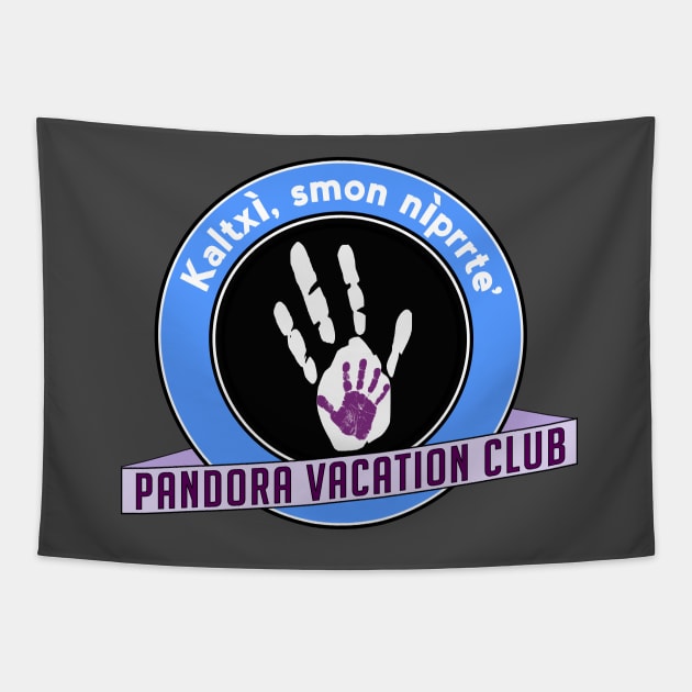 Pandora Vacation Club (v1) Tapestry by SeeScotty