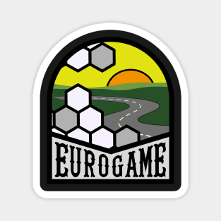 Eurogame Sun - Board Game Inspired Graphic - Tabletop Gaming  - BGG Magnet