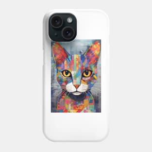 Abstract Cat 2 Phone Case