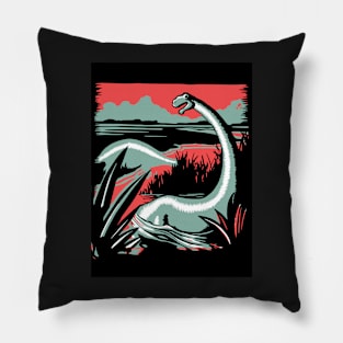 Dreadnoughtus Pop art Pillow