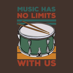 Music Has No limit With Us T-Shirt