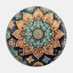 Islamic Grandeur Unveiled: Timeless Art, Floral Motifs, and Vibrant Ornaments Pin