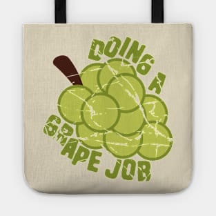 Funny grape puns Tote