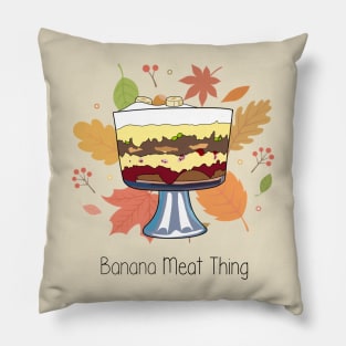 Banana Meat Thing Friends Trifle Pillow