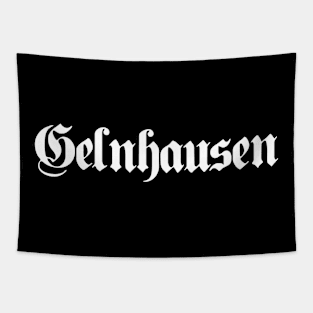 Gelnhausen written with gothic font Tapestry