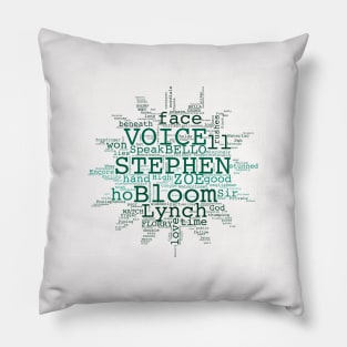 Ulysses Word Cloud (9) Pillow