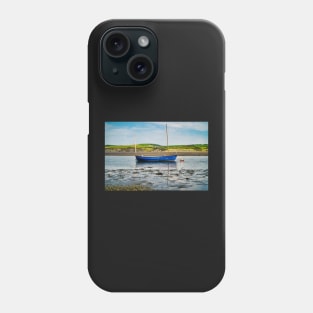 Beautiful Small Boat With Water Reflections Phone Case