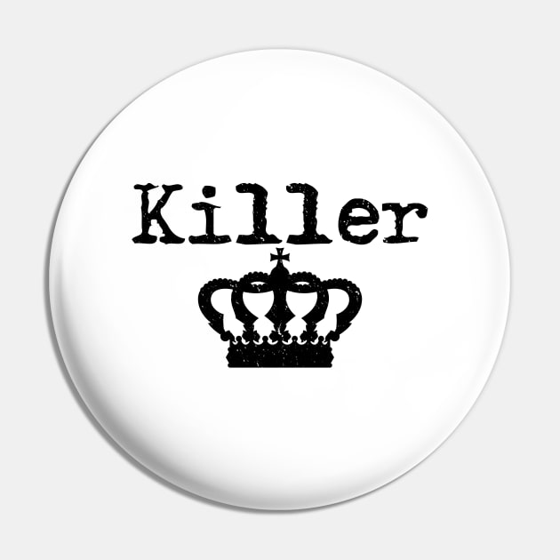 Killer Queen Distressed Pin by FandomTrading