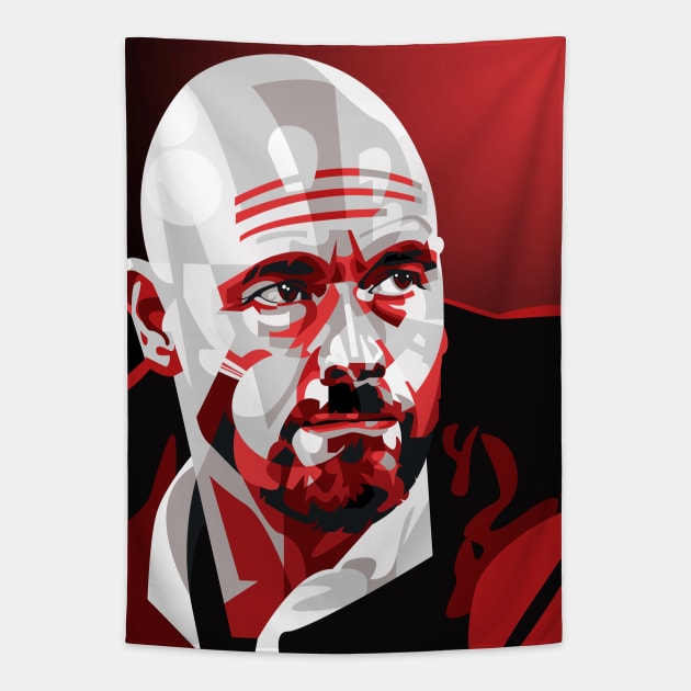 Erik Ten Hag Tapestry by RJWLTG