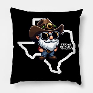 Total Solar Eclipse Texas 2024 Pillow