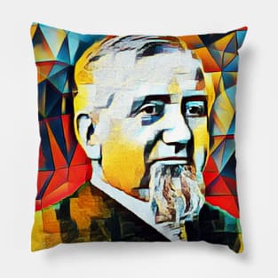 George Pullman Abstract Portrait | George Pullman Artwork 2 Pillow