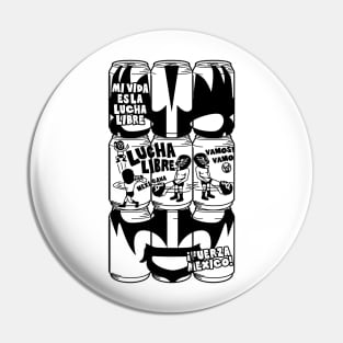 CANNED LUCHA dos mono Pin