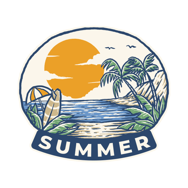 Summer - Hidden Paradise by Fledermaus Studio