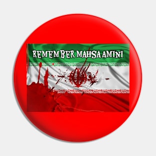 Remember Mahsa Amini - Iran Protests Pin