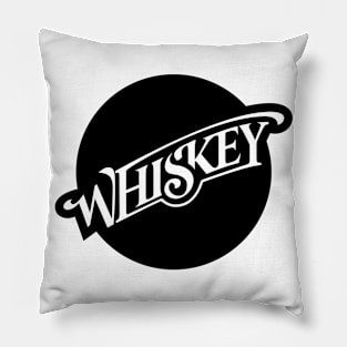 Whiskey Lettering Pillow