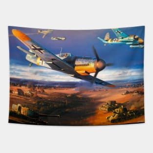 Bf109 Raid Tapestry