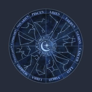 Zodiac: Astrology chart T-Shirt