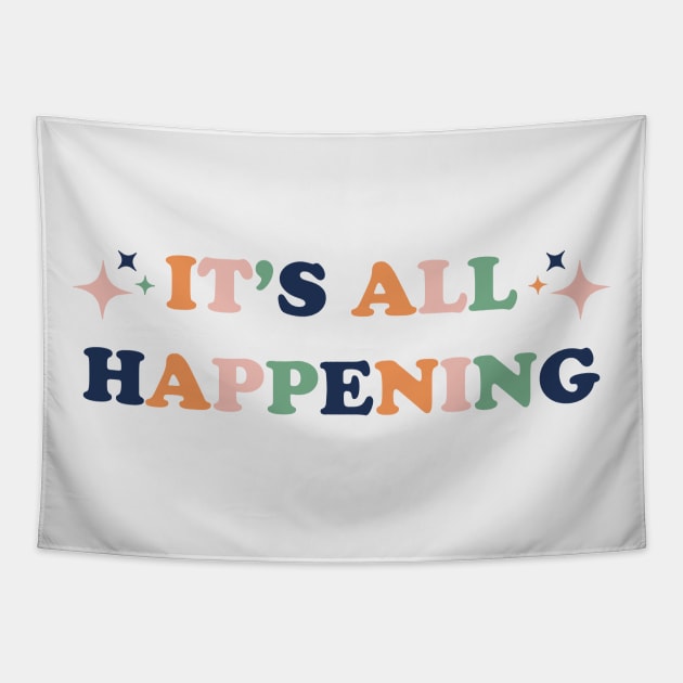 It's All Happening Tapestry by Totally Major