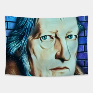 Georg Wilhelm Friedrich Hegel Abstract Portrait | Georg Wilhelm Friedrich Hegel Artwork 6 Tapestry