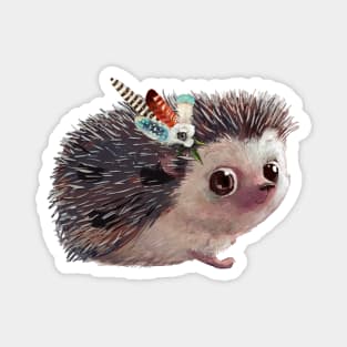 Adorable Hedgehog 4 Magnet