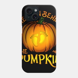 The Man Behind The Pumpkin - Happy Halloween Gift Phone Case