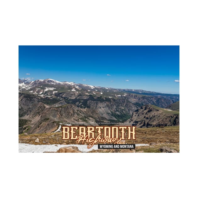 Beartooth Highway Wyoming and Montana by Gestalt Imagery