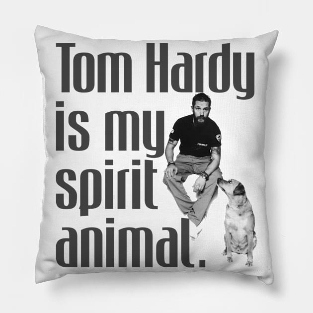 T. Hardy is my spirit animal. Pillow by LanaBanana