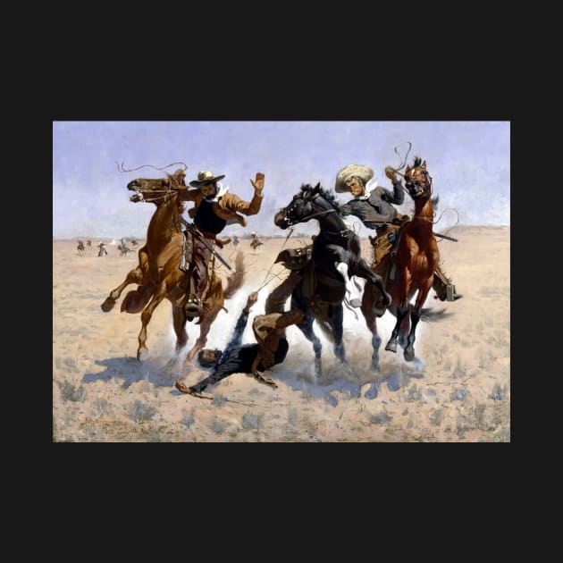 Frederic Remington Aiding a Comrade by pdpress