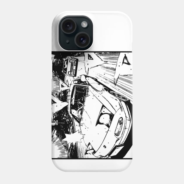 Miata Manga Phone Case by thesupragoddess