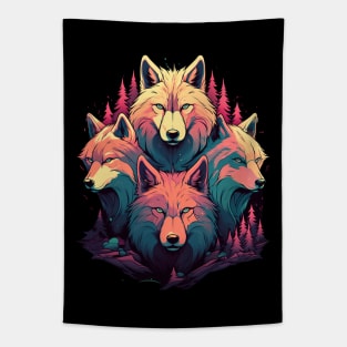 Wolf Pack Tapestry