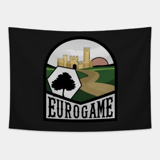 Eurogame Castle - Board Game Inspired Graphic - Tabletop Gaming  - BGG Tapestry